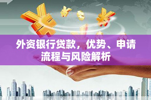 睢宁外资银行贷款，优势、申请流程与风险解析