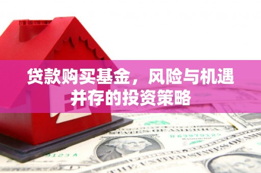 睢宁贷款购买基金，风险与机遇并存的投资策略