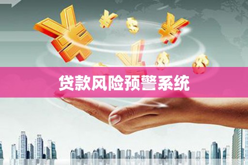 睢宁贷款风险预警系统