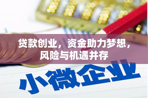 睢宁贷款创业，资金助力梦想，风险与机遇并存