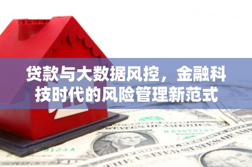 睢宁贷款与大数据风控，金融科技时代的风险管理新范式