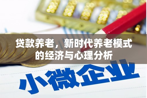 睢宁贷款养老，新时代养老模式的经济与心理分析