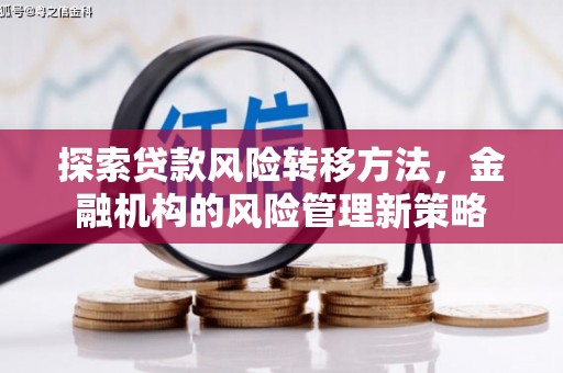 睢宁探索贷款风险转移方法，金融机构的风险管理新策略