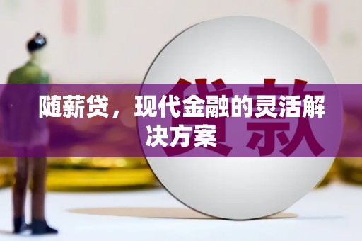 睢宁随薪贷，现代金融的灵活解决方案