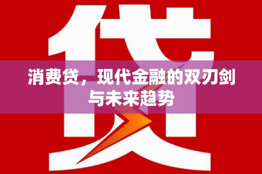 睢宁消费贷，现代金融的双刃剑与未来趋势