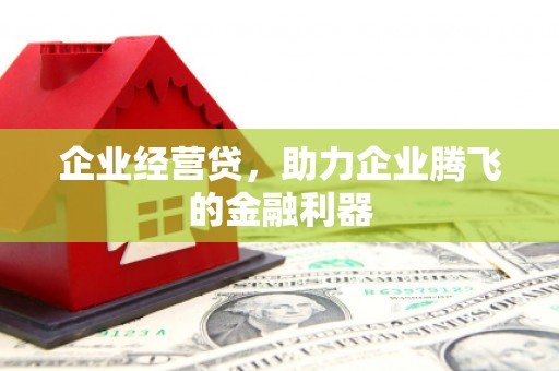 睢宁企业经营贷，助力企业腾飞的金融利器