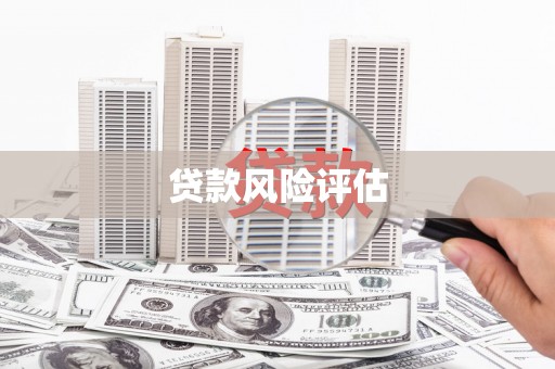 睢宁贷款风险评估