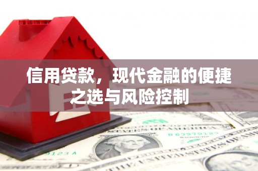 睢宁信用贷款，现代金融的便捷之选与风险控制
