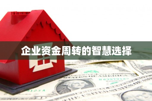 睢宁企业资金周转的智慧选择