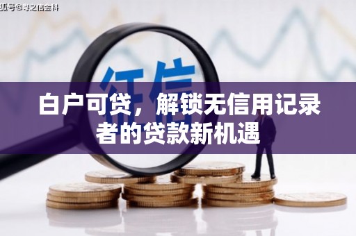 睢宁白户可贷，解锁无信用记录者的贷款新机遇