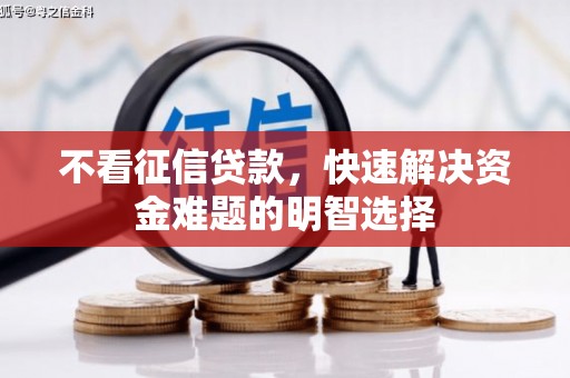 睢宁不看征信贷款，快速解决资金难题的明智选择