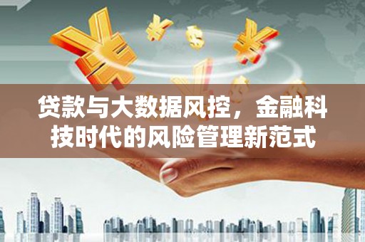 睢宁贷款与大数据风控，金融科技时代的风险管理新范式