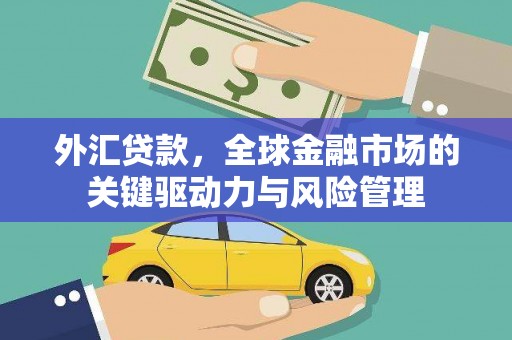 睢宁外汇贷款，全球金融市场的关键驱动力与风险管理