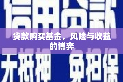 睢宁贷款购买基金，风险与收益的博弈