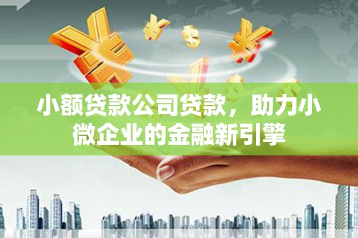 睢宁小额贷款公司贷款，助力小微企业的金融新引擎