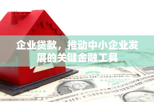 睢宁企业贷款，推动中小企业发展的关键金融工具