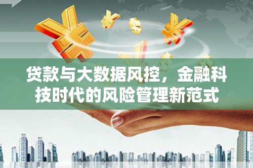 睢宁贷款与大数据风控，金融科技时代的风险管理新范式