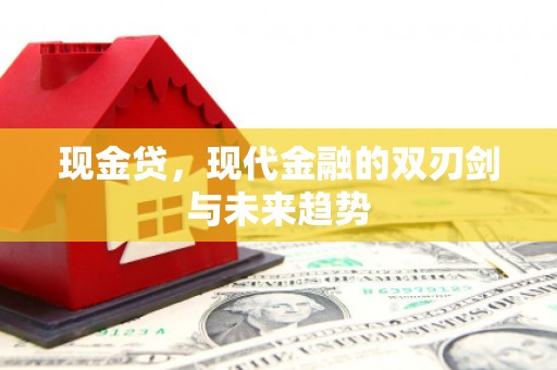 睢宁现金贷，现代金融的双刃剑与未来趋势