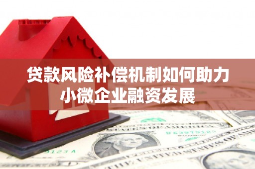 睢宁贷款风险补偿机制如何助力小微企业融资发展
