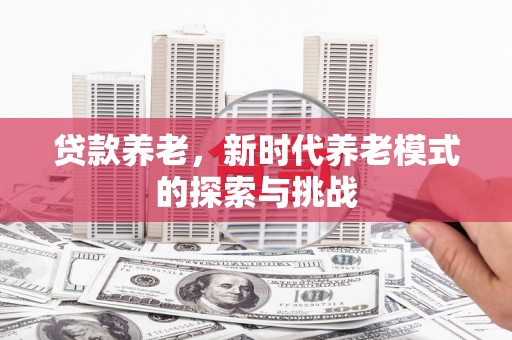 睢宁贷款养老，新时代养老模式的探索与挑战