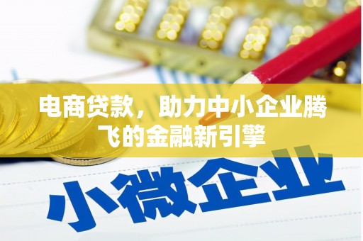 睢宁电商贷款，助力中小企业腾飞的金融新引擎