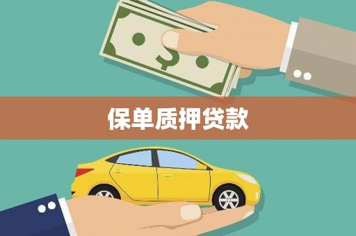 睢宁保单质押贷款