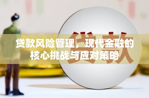 睢宁贷款风险管理，现代金融的核心挑战与应对策略