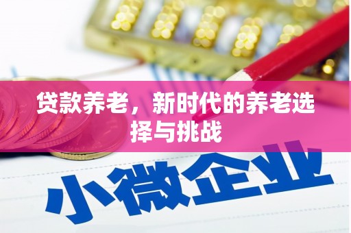睢宁贷款养老，新时代的养老选择与挑战