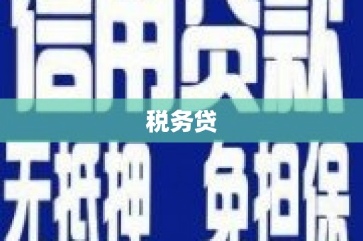睢宁税务贷