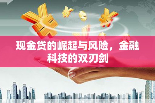 睢宁现金贷的崛起与风险，金融科技的双刃剑