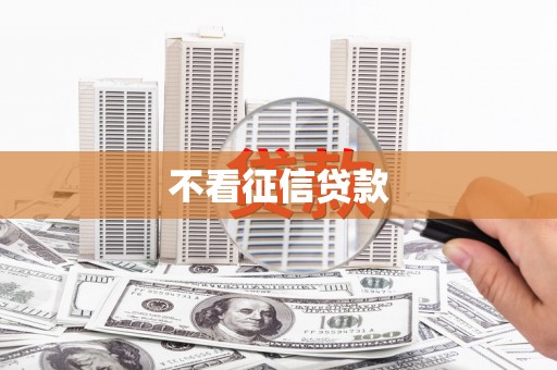 睢宁不看征信贷款