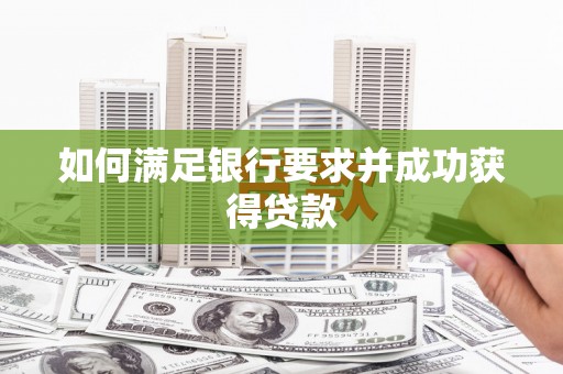 睢宁如何满足银行要求并成功获得贷款