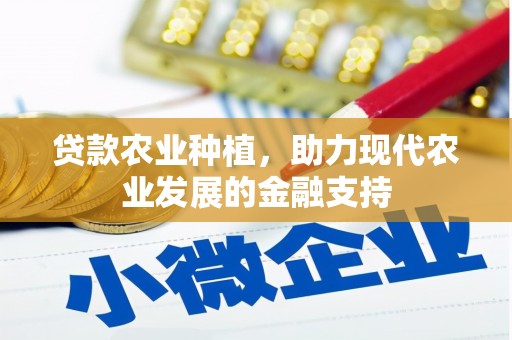 睢宁贷款农业种植，助力现代农业发展的金融支持