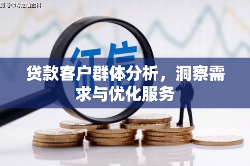 睢宁贷款客户群体分析，洞察需求与优化服务